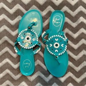 Jack Rogers | Georgica Jelly | Turquoise